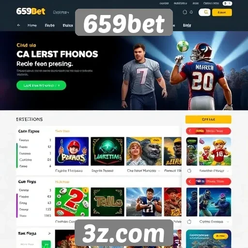 Novo design do site 659bet melhora a experiência